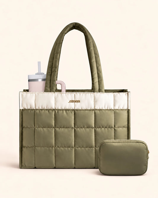 Cloud - The Structured Puffer Tote