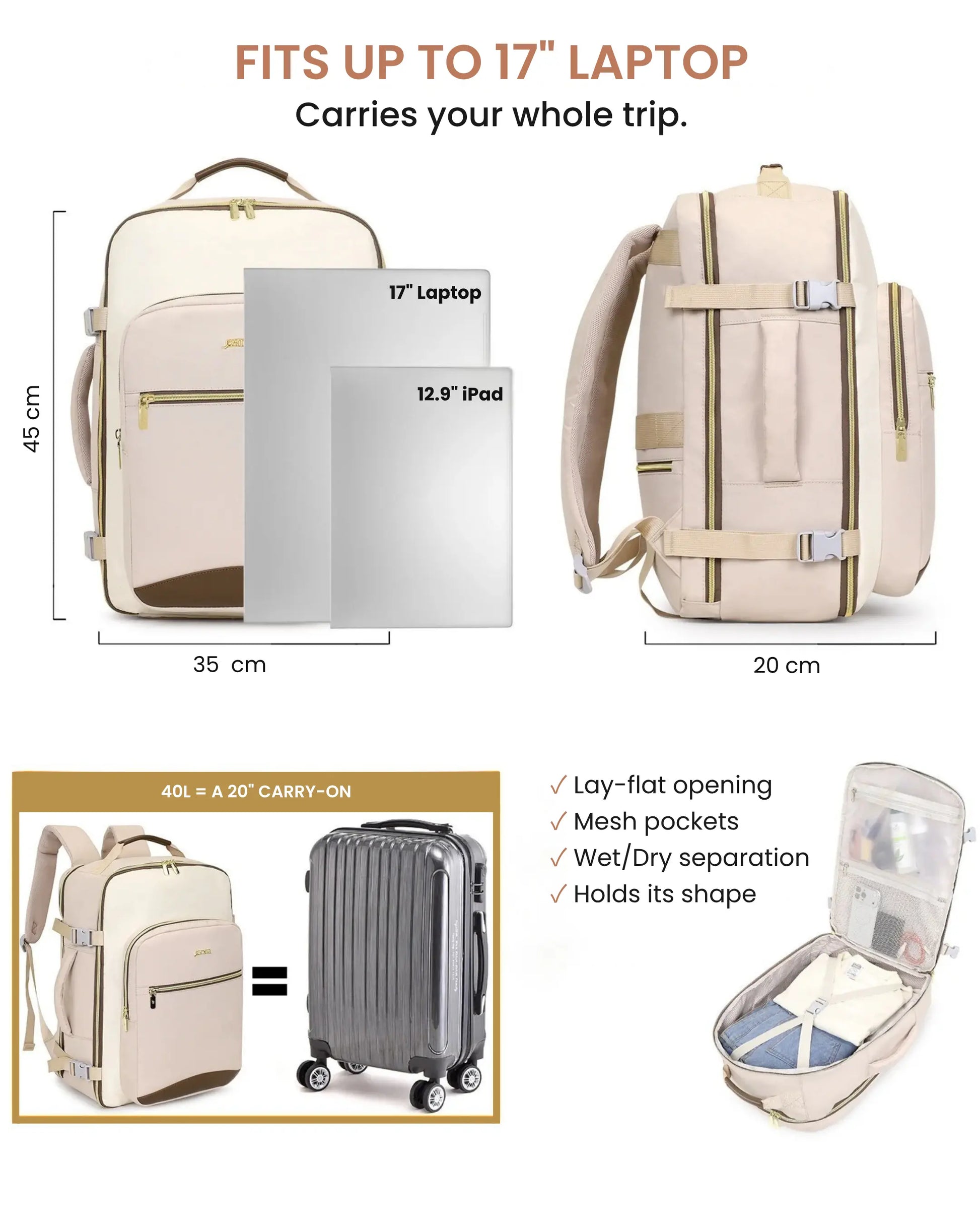 Atlas - The Getaway Backpack
