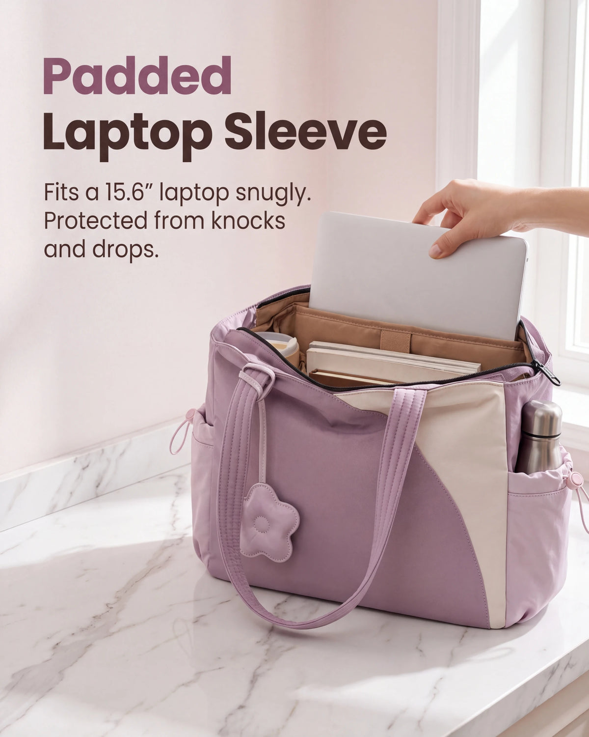 Bloom – The Soft Puffer Tote