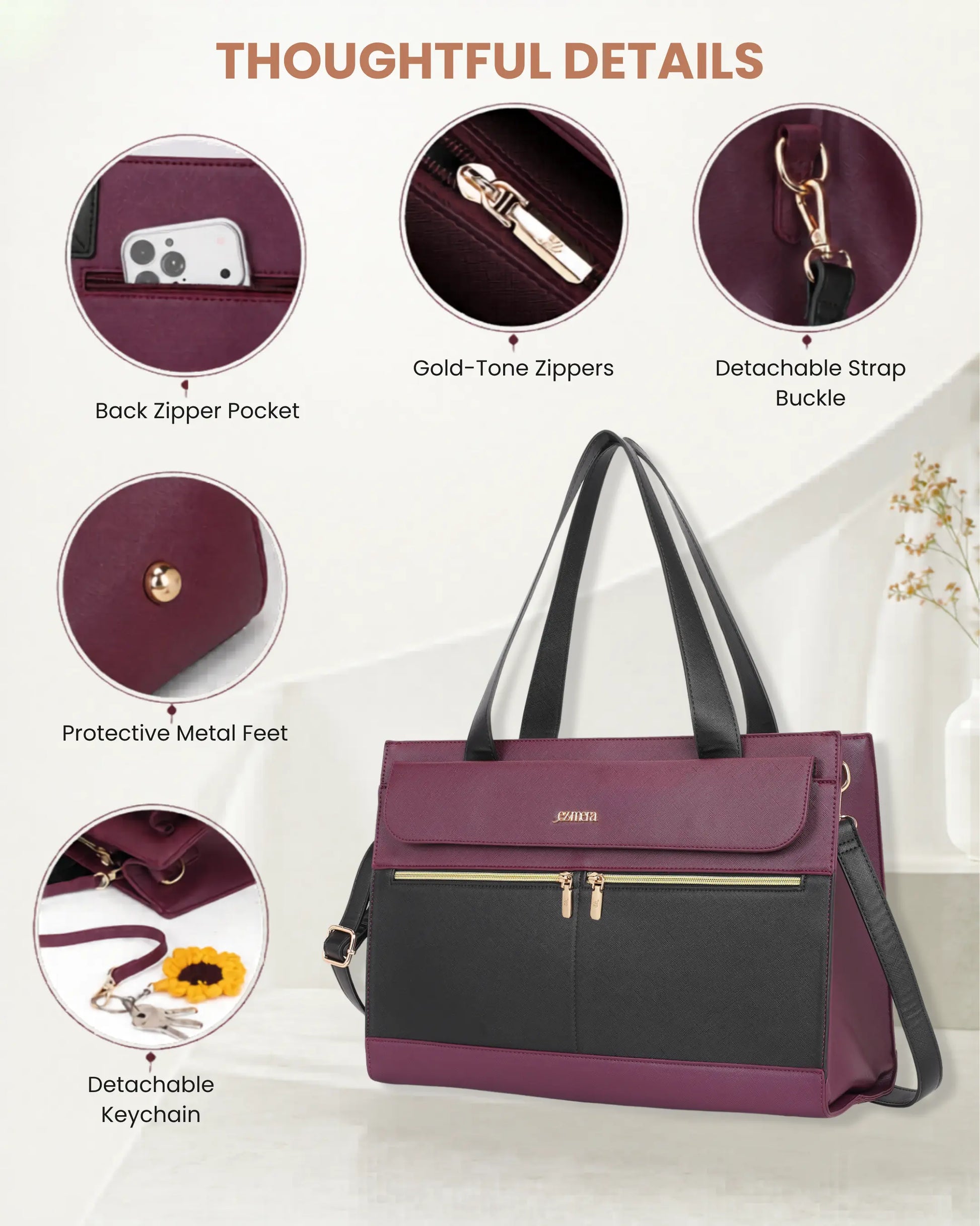 Celeste - The Everyday Laptop Tote