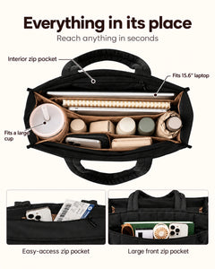 Cloud - The Structured Puffer Tote