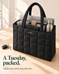 Cloud - The Structured Puffer Tote