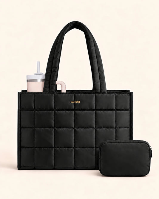 Cloud - The Structured Puffer Tote