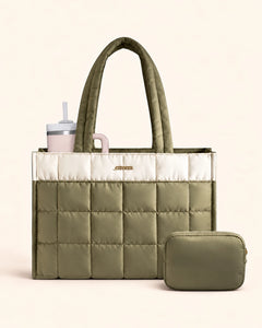 Cloud - The Structured Puffer Tote