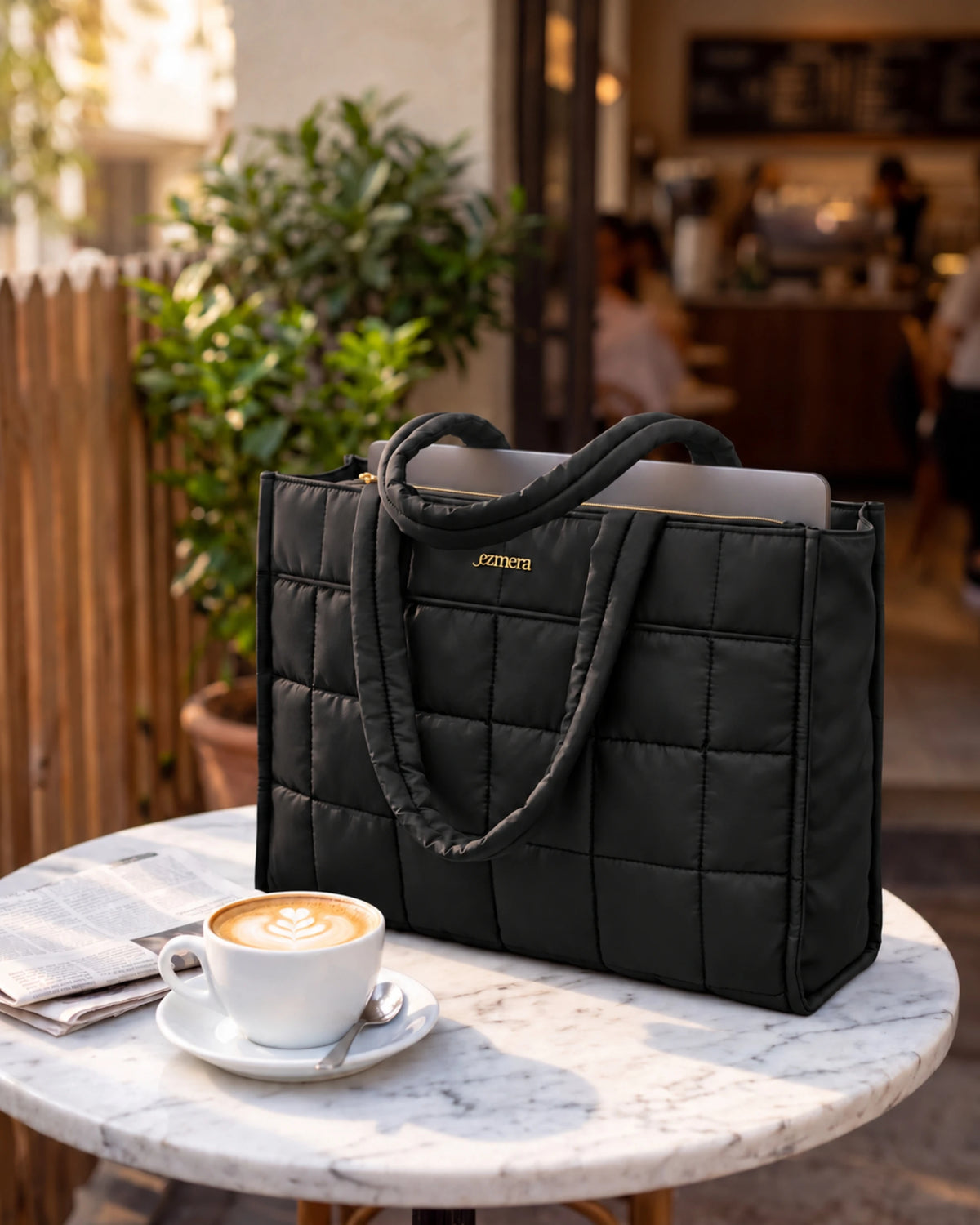 Cloud - The Structured Puffer Tote