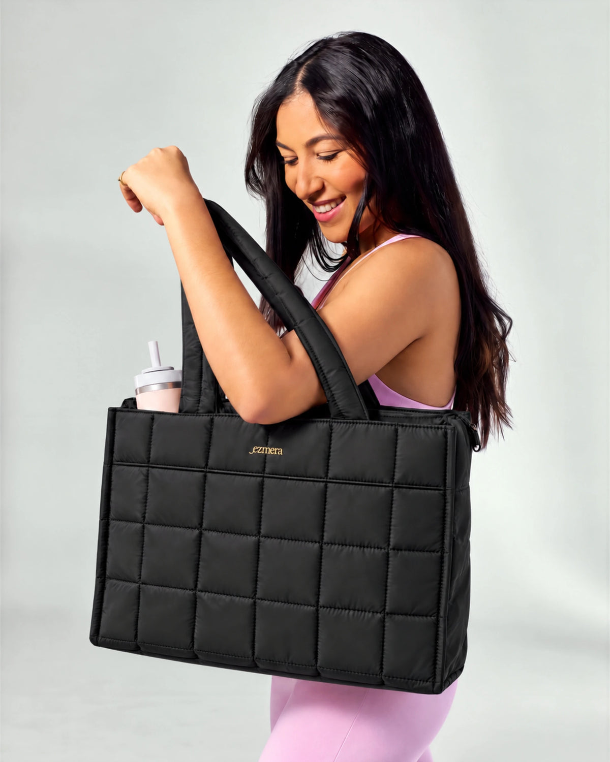 Cloud - The Structured Puffer Tote