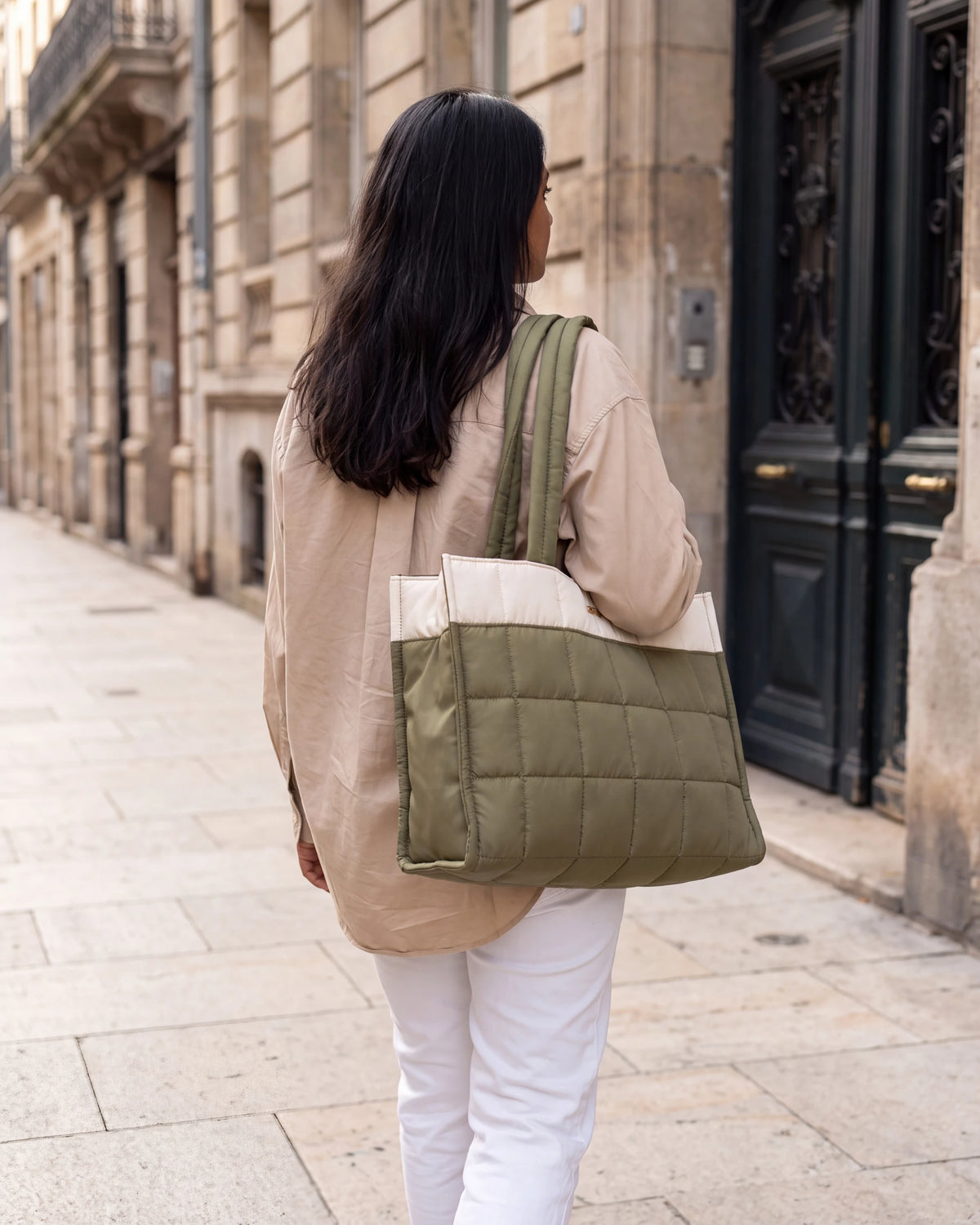 Cloud - The Structured Puffer Tote