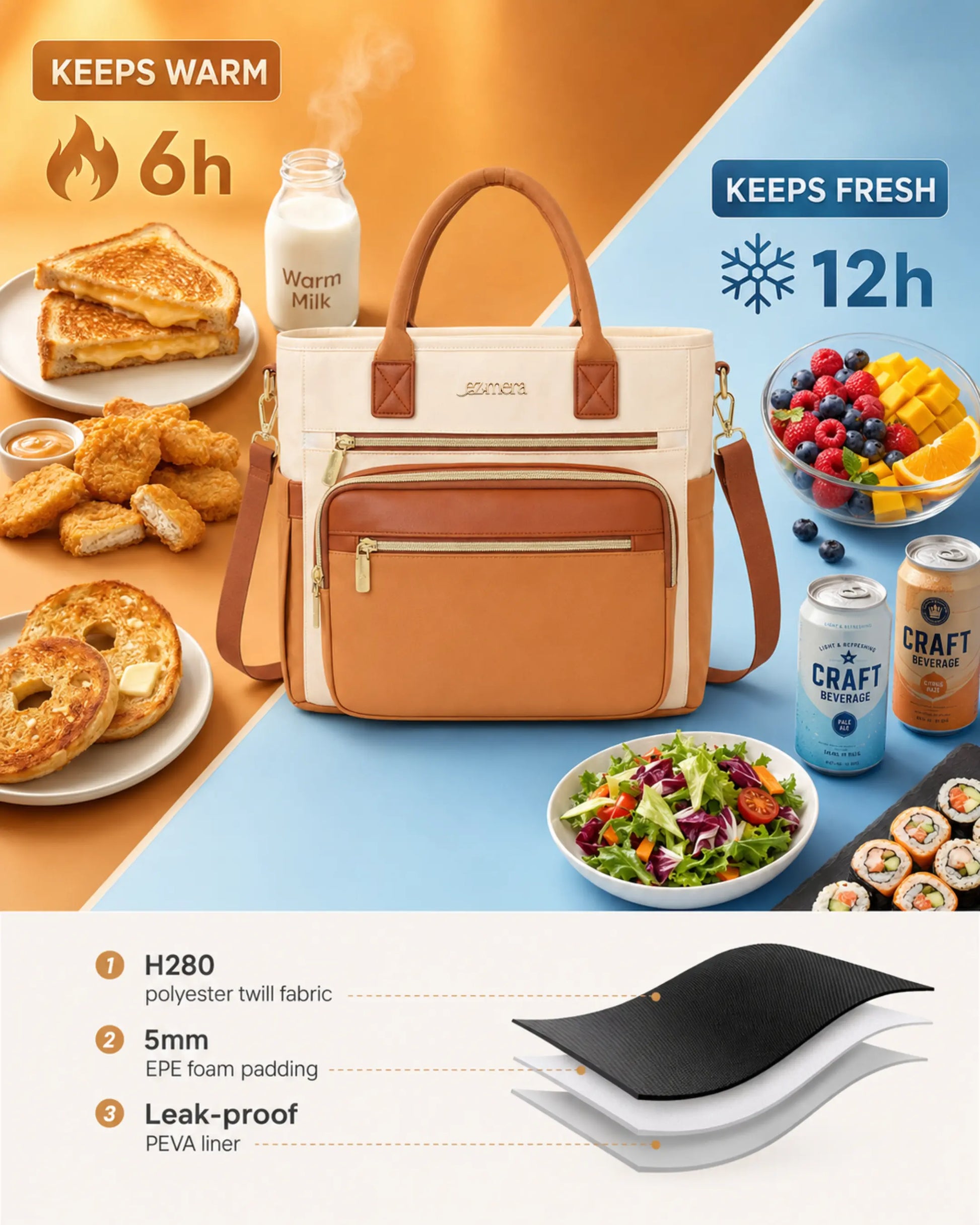 Hazel – The Insulated Tote