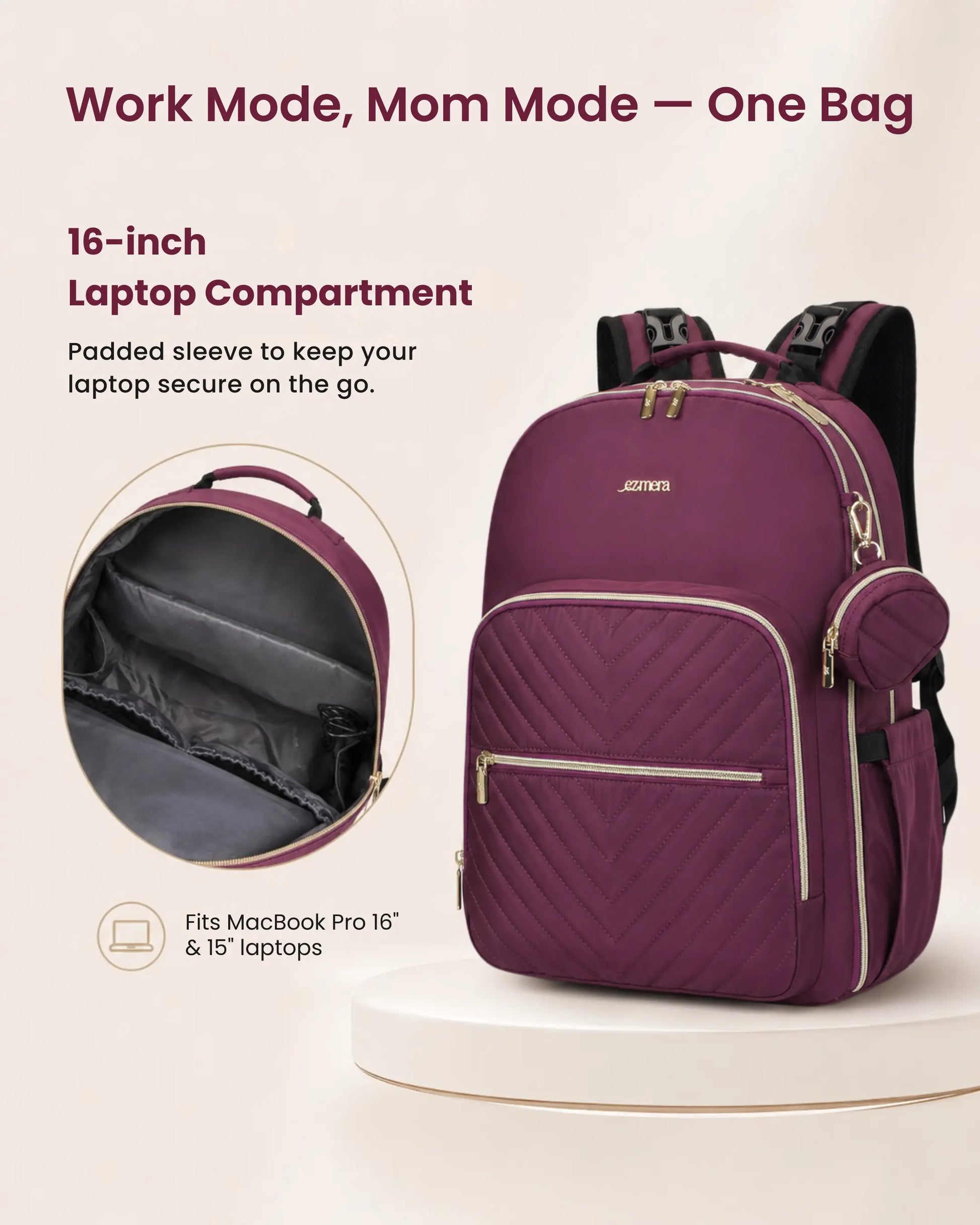 Nora – The Working Mom Backpack