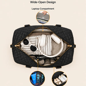 Sienna - The Quilted Travel Duffle